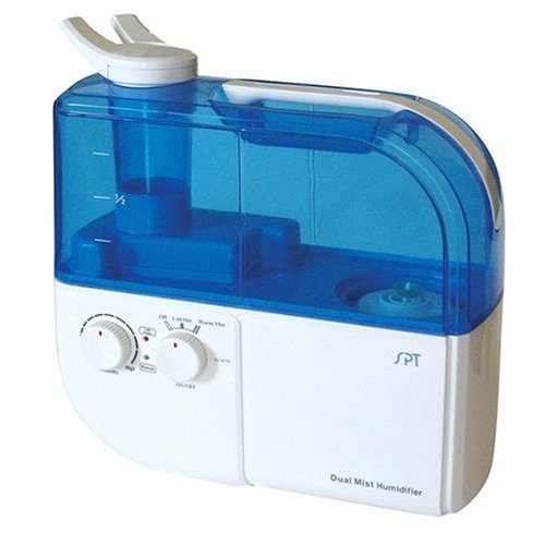 SPT SU-4010 Ultrasonic Dual-Mist Humidifier with Ion Exchange Filter