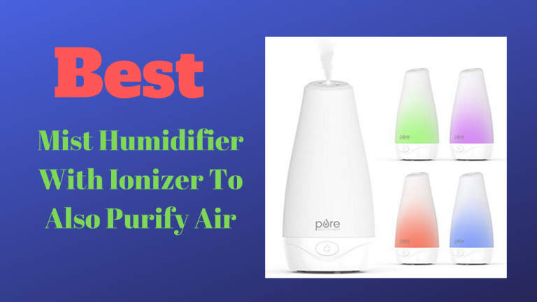 Top Pick: Cool Mist Humidifier with Ionizer for Ultimate Air Purification